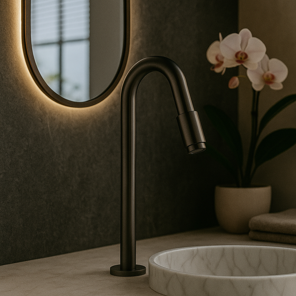 Wiesbaden Fonteinkraan Victoria XL Gunmetal